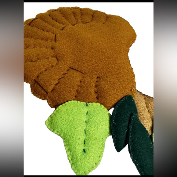 Vintage Design Works Crafts Handmade Turkey Wall Thanksgiving Table Decor - Picture 12 of 13